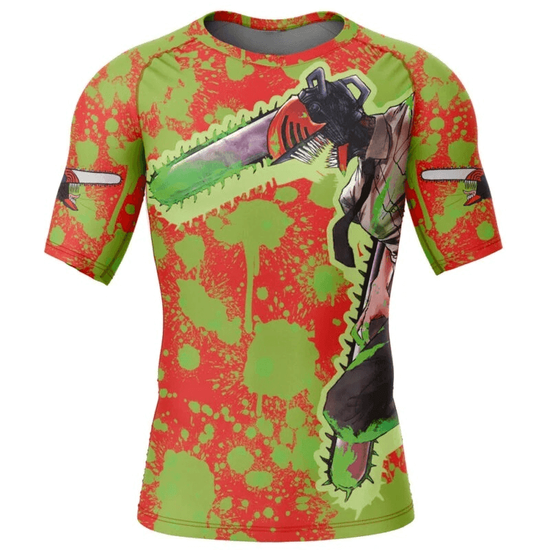 Chainsaw Man Chainsaw Demon Rash Guard