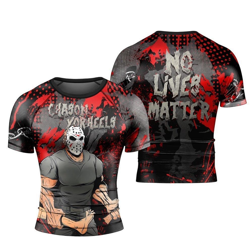 Chason Voorhees No Lives Matter Rash Guard