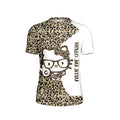 Cheetah Hello Kitty Kids Rash Guard