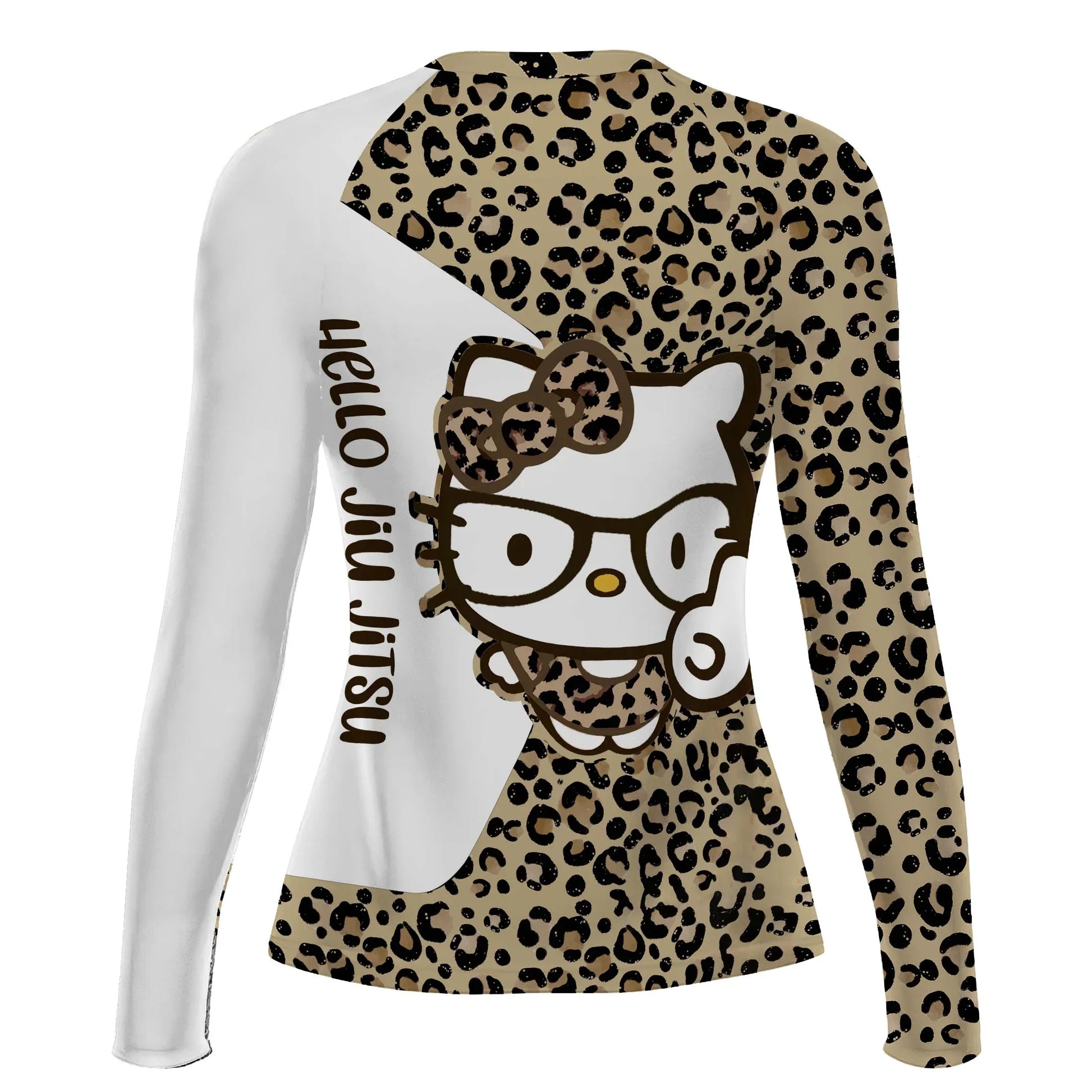 Cheetah Hello Kitty Rash Guard