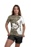 Cheetah Hello Kitty Rash Guard
