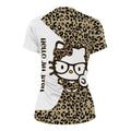Cheetah Hello Kitty Rash Guard