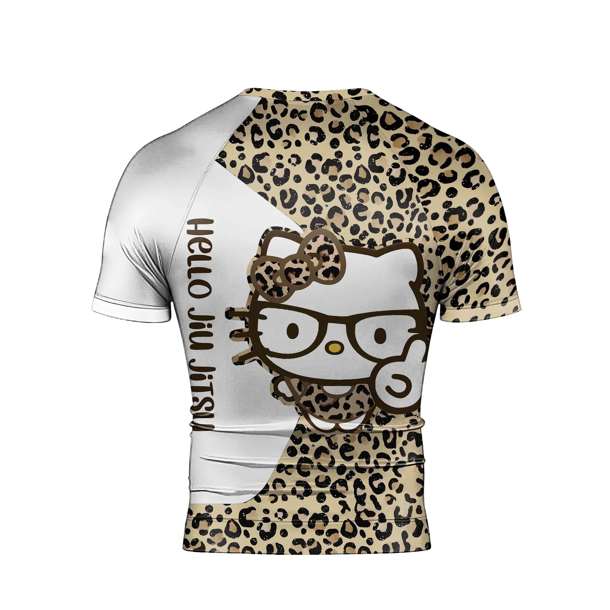 Cheetah Hello Kitty Rash Guard