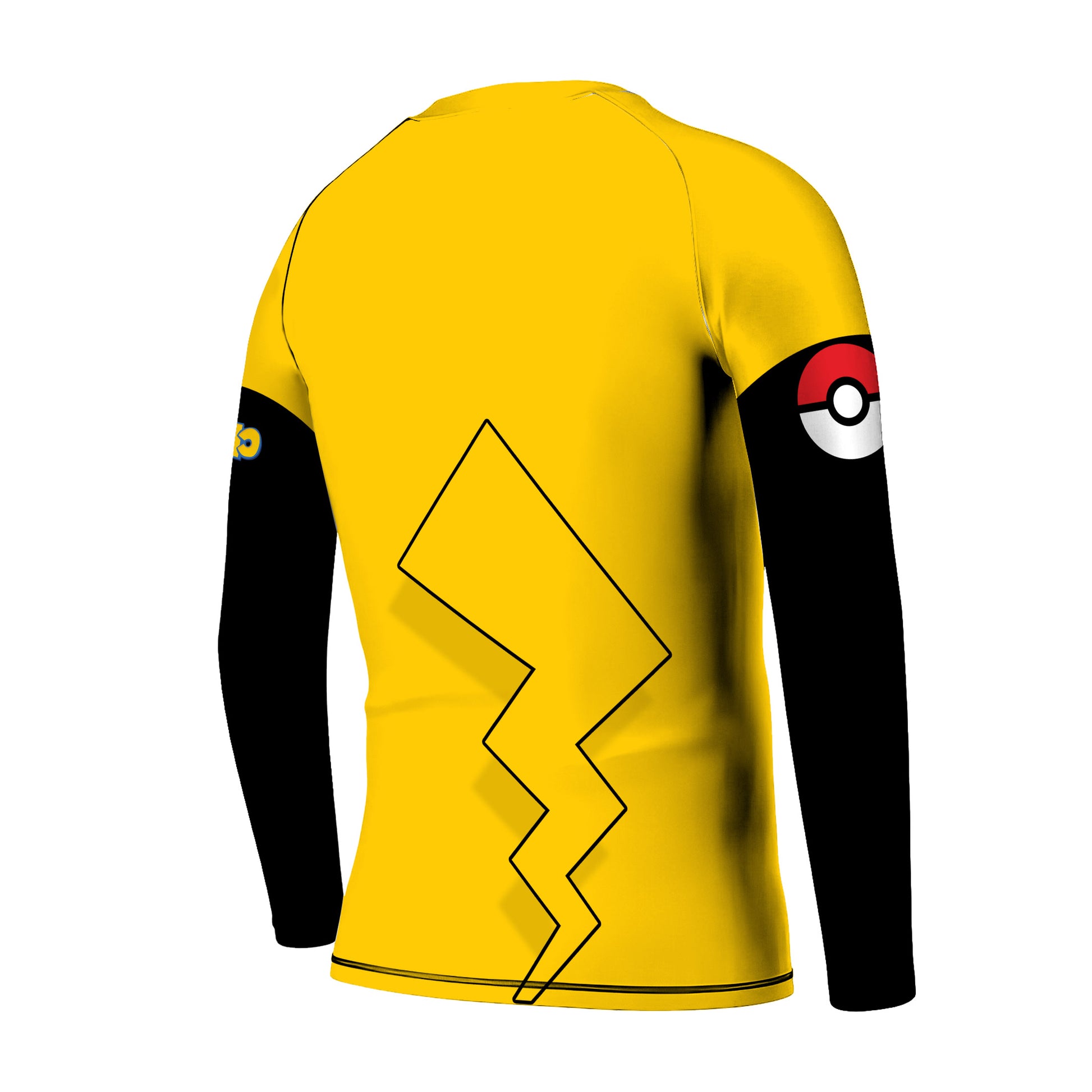 Chokemon Pikachu Face Kids Rash Guard