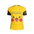 Chokemon Pikachu Face Kids Rash Guard