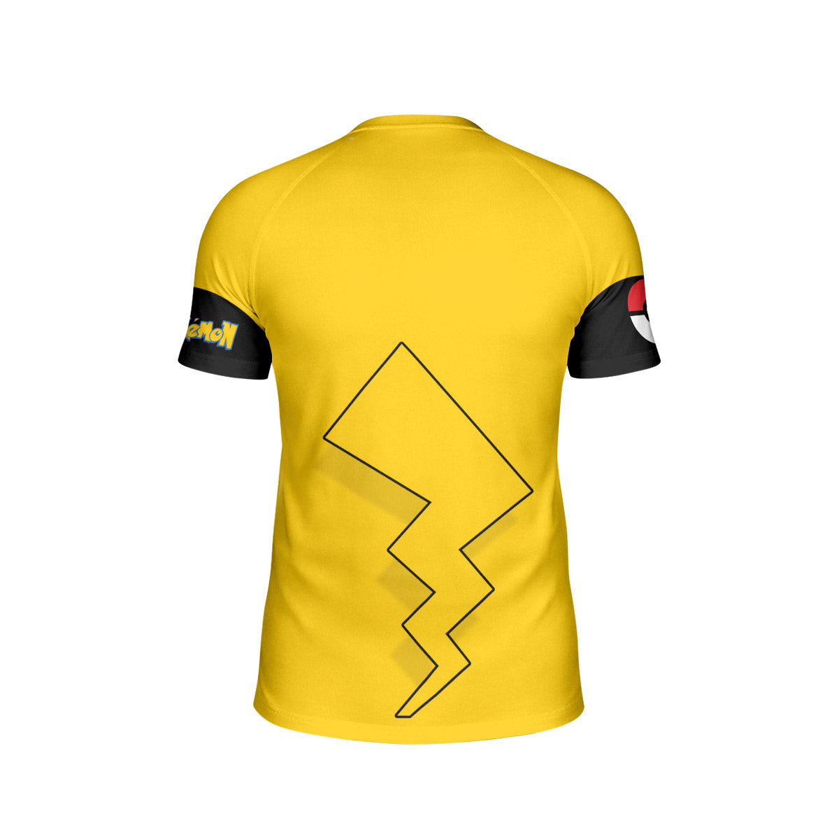 Chokemon Pikachu Face Kids Rash Guard