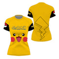 Chokemon Pikachu Face Rash Guard