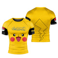 Chokemon Pikachu Face Rash Guard