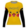Chokemon Pikachu Face Rash Guard