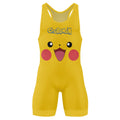 Chokemon Pikachu Face Wrestling Singlet