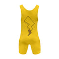 Chokemon Pikachu Face Wrestling Singlet