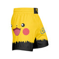 Chokemon Pikachu Face Grappling Shorts
