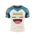 Chokemon Snorlax Face Rash Guard