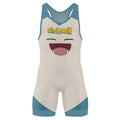 Chokemon Snorlax Face Wrestling Singlet