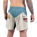 Chokemon Snorlax Face Grappling Shorts