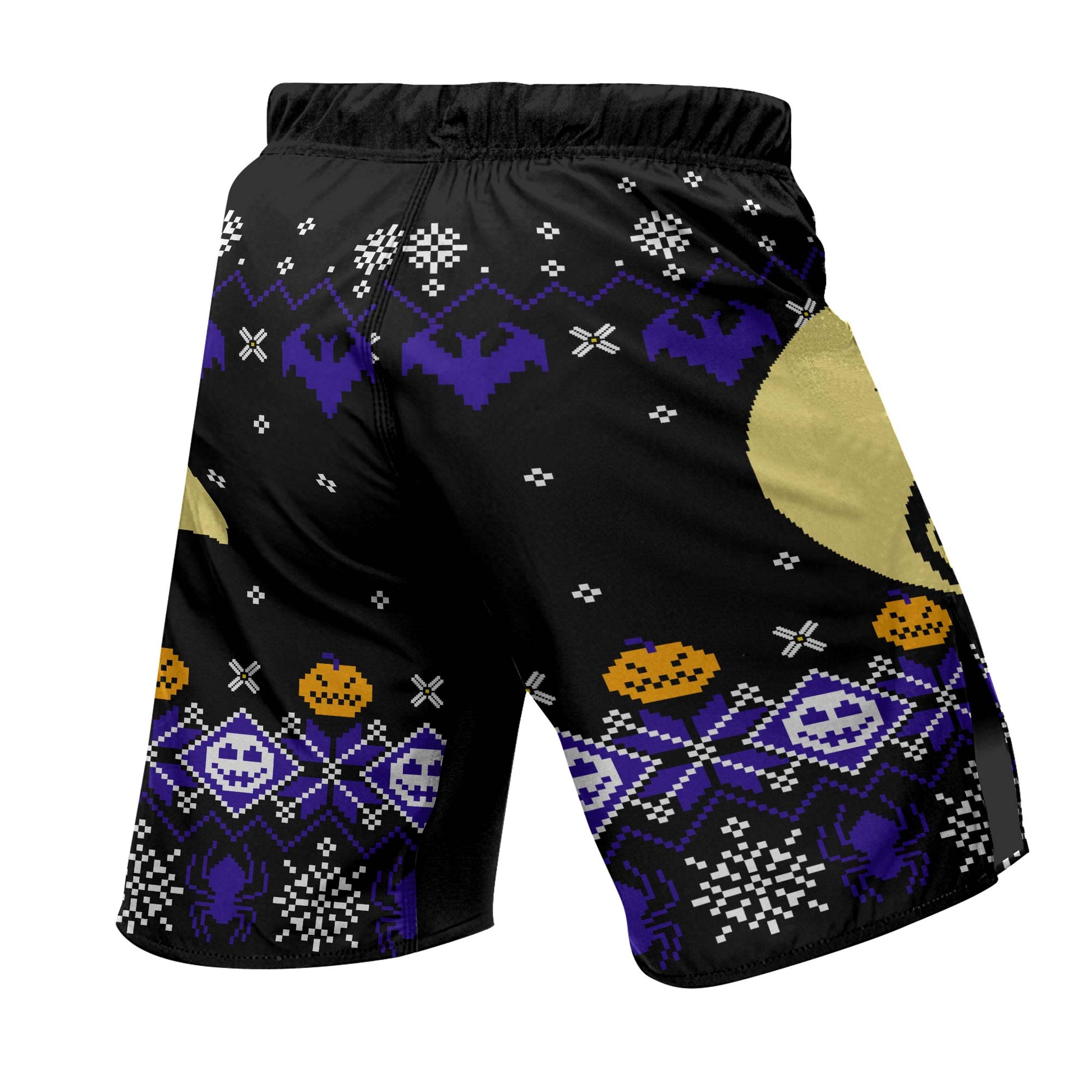 Christmas Jack Skellington Blue Fight Shorts