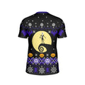Christmas Jack Skellington Blue Kids Rash Guard