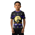 Christmas Jack Skellington Blue Kids Rash Guard