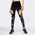 Christmas Jack Skellington Blue Leggings
