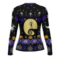 Christmas Jack Skellington Blue Rash Guard