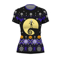 Christmas Jack Skellington Blue Rash Guard