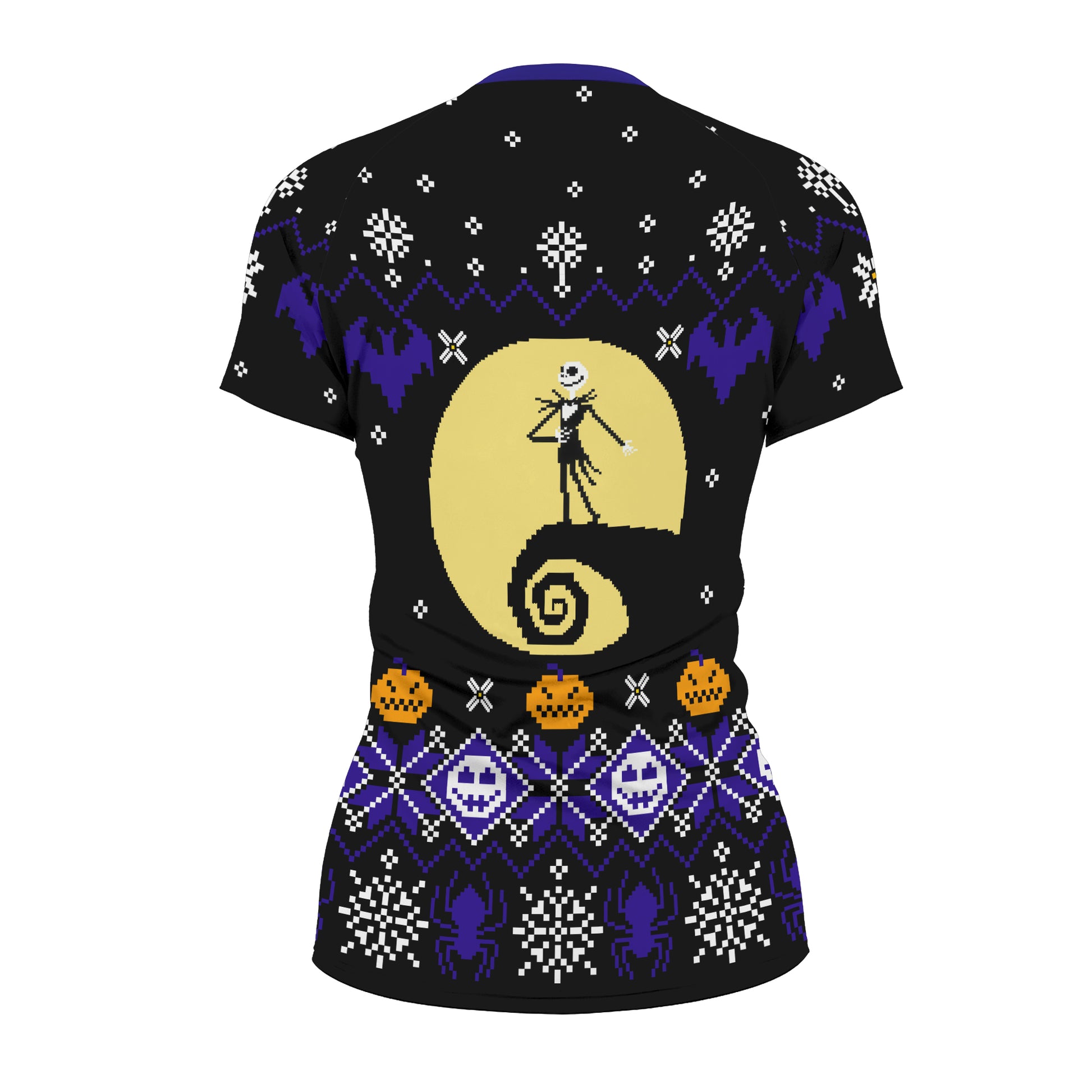 Christmas Jack Skellington Blue Rash Guard