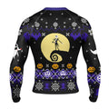 Christmas Jack Skellington Blue Rash Guard