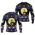 Christmas Jack Skellington Blue Rash Guard