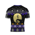 Christmas Jack Skellington Blue Rash Guard