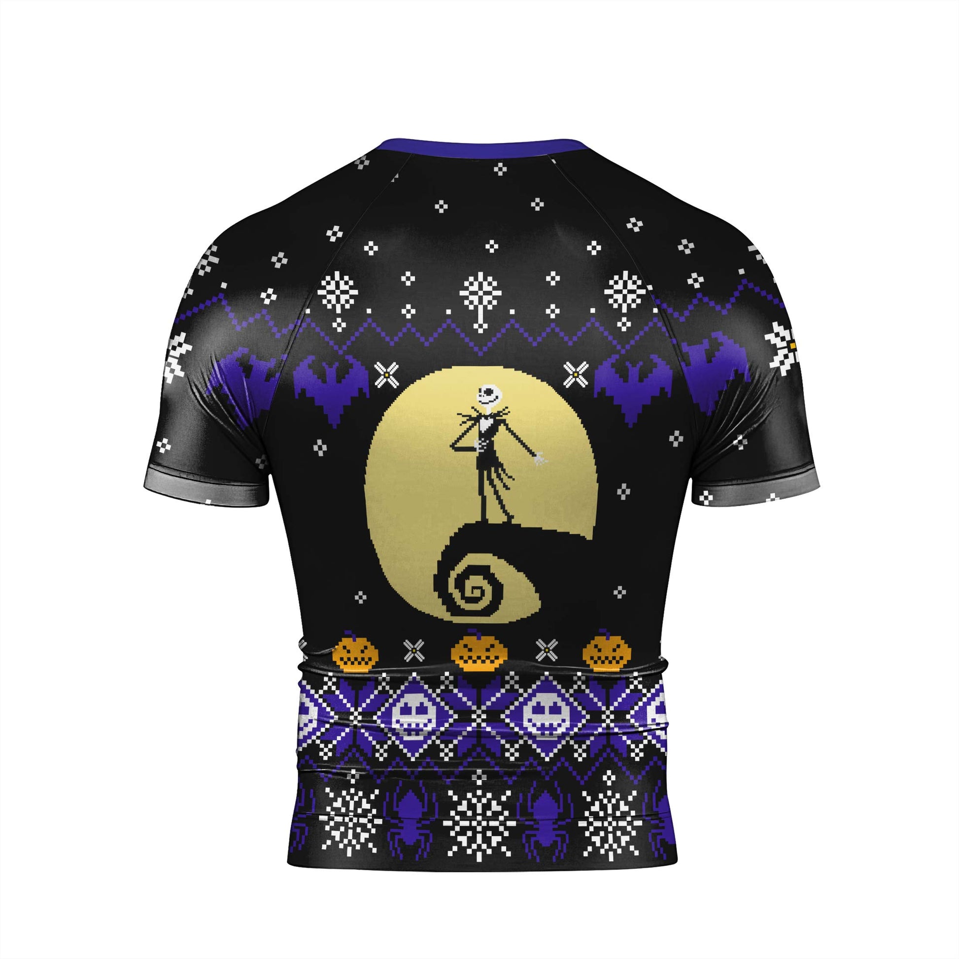 Christmas Jack Skellington Blue Rash Guard