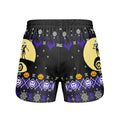 Christmas Jack Skellington Blue Grappling Shorts