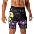 Christmas Jack Skellington Purple Compression Shorts