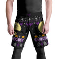 Christmas Jack Skellington Purple Fight Shorts