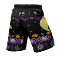 Christmas Jack Skellington Purple Fight Shorts