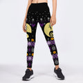 Christmas Jack Skellington Purple Leggings