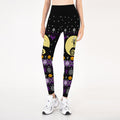 Christmas Jack Skellington Purple Leggings