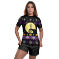 Christmas Jack Skellington Purple Rash Guard
