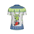 Christmas Santa Choking Grinch Kids Rash Guard