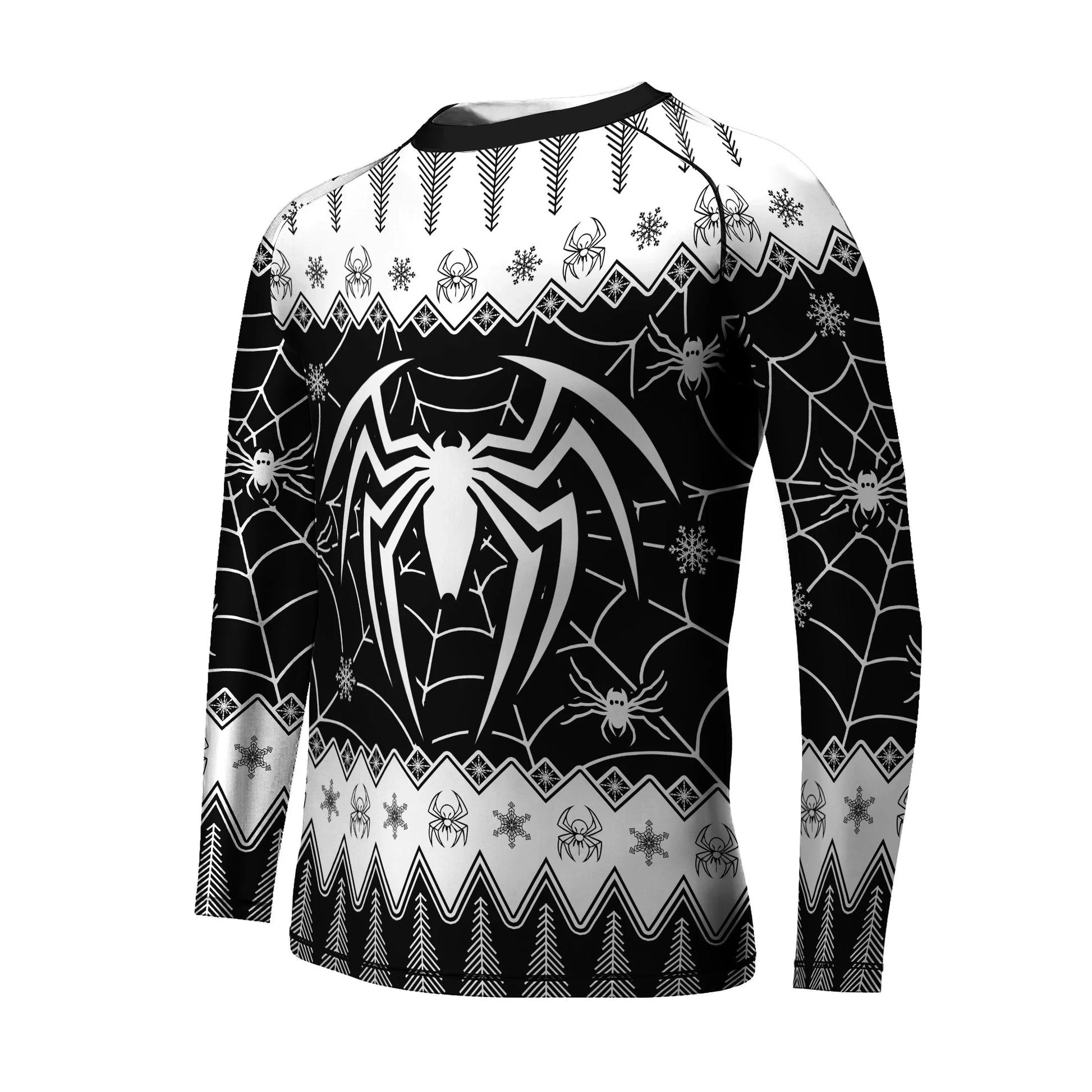 Christmas Spiderman Kids Rash Guard
