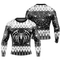 Christmas Spiderman Rash Guard