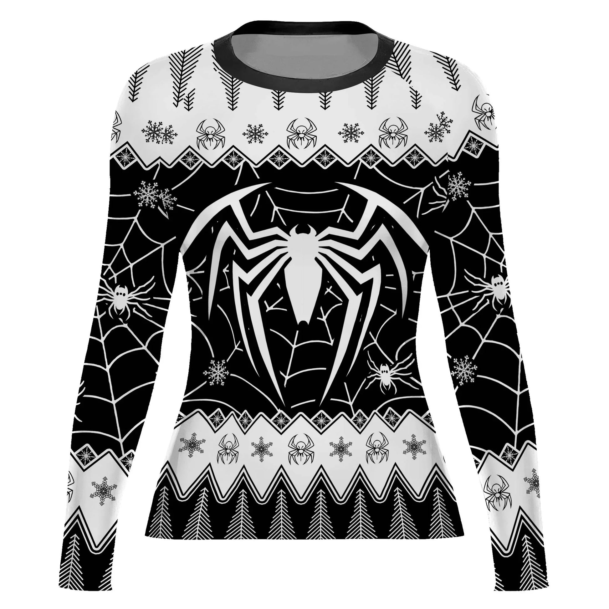 Christmas Spiderman Rash Guard