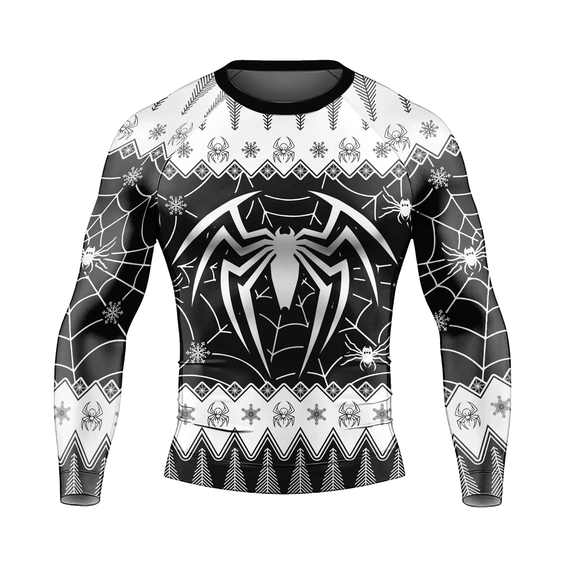 Christmas Spiderman Rash Guard