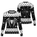Christmas Spiderman Rash Guard