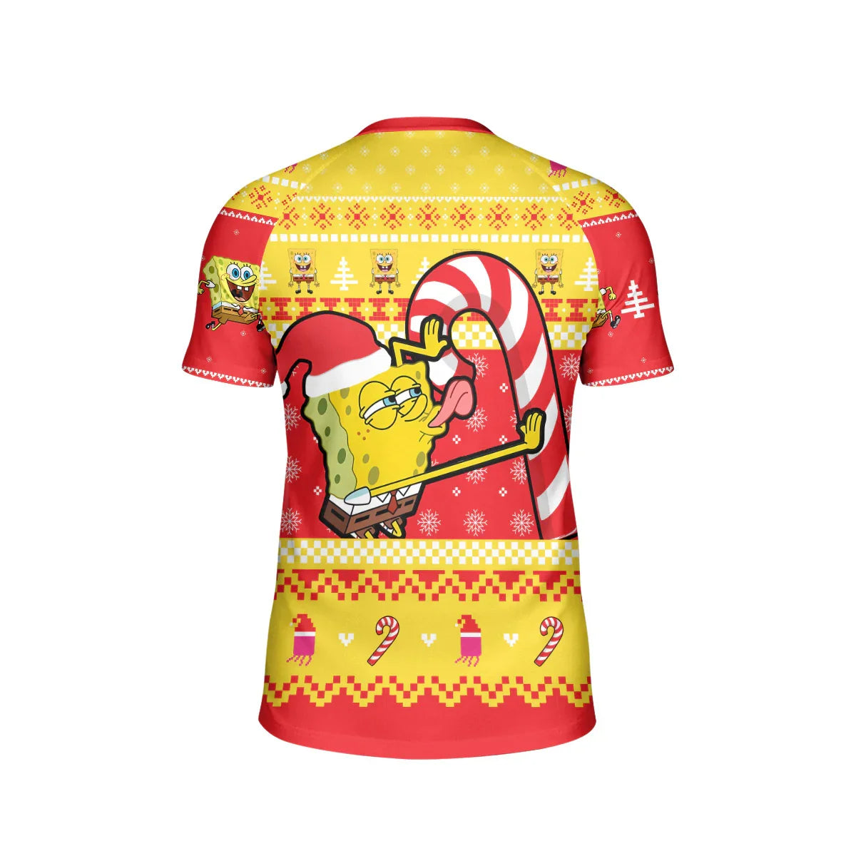 Christmas Spongebob Kids Rash Guard