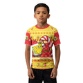 Christmas Spongebob Kids Rash Guard