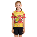 Christmas Spongebob Kids Rash Guard