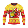Christmas Spongebob Rash Guard