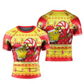 Christmas Spongebob Rash Guard