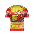 Christmas Spongebob Rash Guard