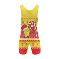Christmas Spongebob Wrestling Singlet